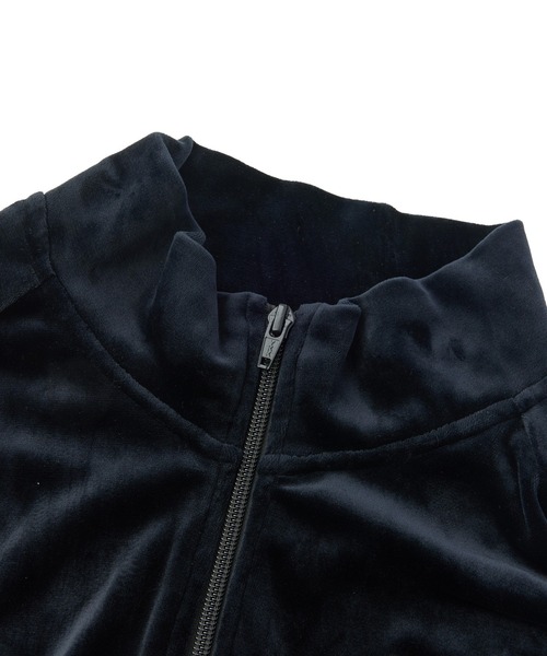 X-girl(エックスガール)の「BUTTERFLY VELOUR TRACK JACKET(その他アウター・レディース・グレー/ブラウン/ブラック・S/M)」の7枚目の写真