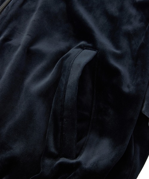 X-girl(エックスガール)の「BUTTERFLY VELOUR TRACK JACKET(その他アウター・レディース・グレー/ブラウン/ブラック・S/M)」の14枚目の写真
