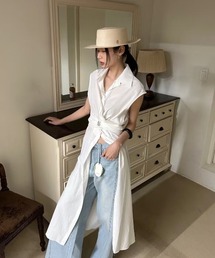 シャツワンピース