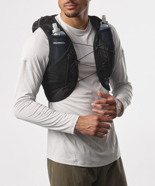 SALOMON(サロモン)の「【SALOMON】ACTIVE SKIN 12 SET(バックパック/リュック・レディース・ブラック・L/M/S/XL)」の5枚目の写真