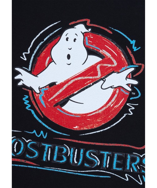MEDICOM TOY(メディコムトイ)の「MLE × GHOSTBUSTERS GRAFFITI T-SHIRT(Tシャツ/カットソー・メンズ・ブラック/ホワイト・X-LARGE/LARGE/MEDIUM/SMALL)」の4枚目の写真
