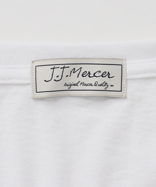 jj mercer(ジェイジェイマーサー)の「別注【J.J.Mercer / ジェイジェイマーサー】メランジTEE(Tシャツ/カットソー・レディース・ブラック系その他/チャコールグレー/ホワイト・FREE)」の22枚目の写真