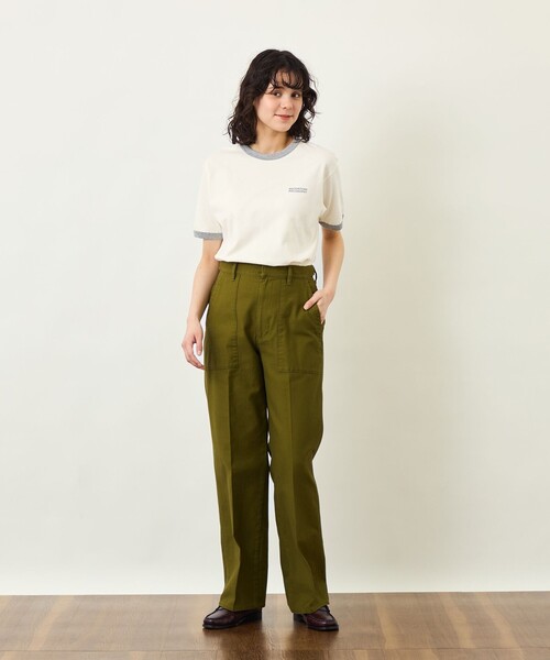 MACKINTOSH PHILOSOPHY（ﾏｯｷﾝﾄｯｼｭ ﾌｨﾛｿﾌｨｰ）の「GREY LABEL リンガーロゴTシャツ（Tシャツ/カットソー・レディース・ブルー/イエロー/オフホワイト/ブラック・2）」の16枚目の写真
