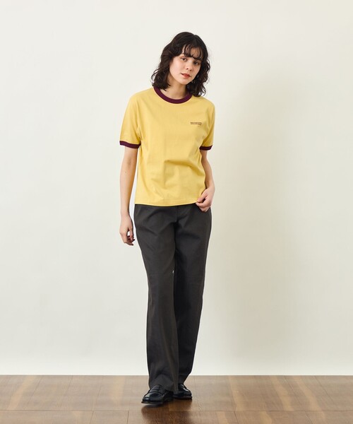 MACKINTOSH PHILOSOPHY（ﾏｯｷﾝﾄｯｼｭ ﾌｨﾛｿﾌｨｰ）の「GREY LABEL リンガーロゴTシャツ（Tシャツ/カットソー・レディース・ブルー/イエロー/オフホワイト/ブラック・2）」の11枚目の写真