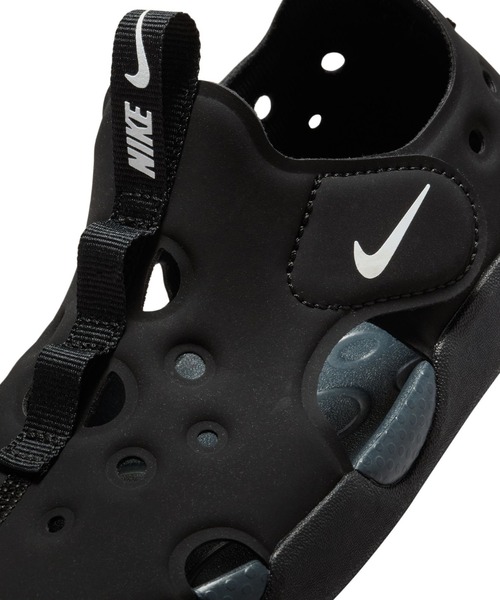 NIKE(ナイキ)の「NIKE ナイキ サンレイプロテクト4 PS HF6277-001(サンダル・キッズ・ブラック×ホワイト・17.0cm/18.0cm/19.0cm/20.0cm/21.0cm/22.0cm)」の7枚目の写真