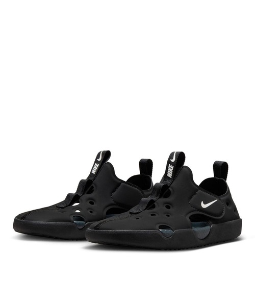 NIKE(ナイキ)の「NIKE ナイキ サンレイプロテクト4 PS HF6277-001(サンダル・キッズ・ブラック×ホワイト・17.0cm/18.0cm/19.0cm/20.0cm/21.0cm/22.0cm)」の4枚目の写真