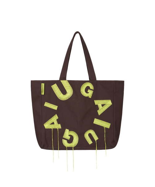 IUGAMAKARAS（イウガマカラス）の「IUGA Big Shopper Bag (Brown)（エコバッグ/サブバッグ・レディース・その他・FREE）」の2枚目の写真