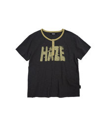 MEA（メア）の「HAZE HENLEY T-SHIRT [CHARCOAL]（Tシャツ/カットソー）」