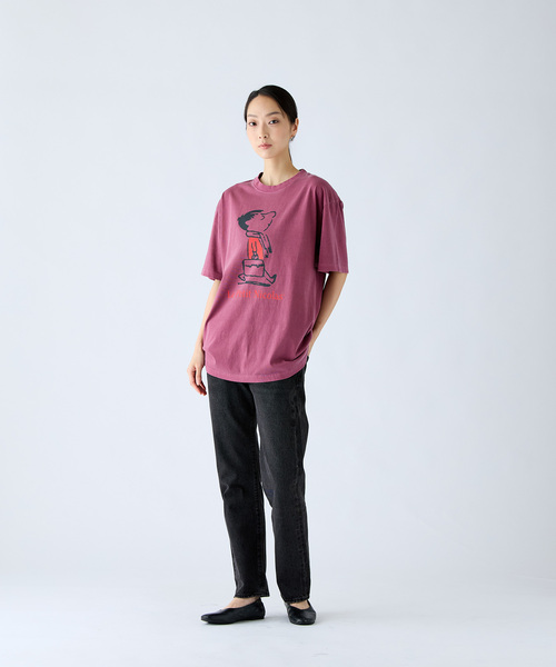 EDIFICE(エディフィス)の「Le Petit Nicolas (プチ・ニコラ) 別注 FADE Tシャツ(Tシャツ/カットソー・メンズ・ブラック/チャコールグレー/グレー/ホワイト/ホワイト系その他/パープル・MEDIUM/LARGE)」の12枚目の写真