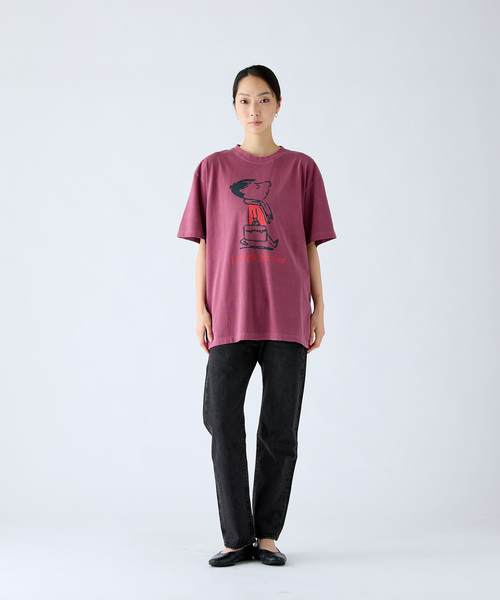EDIFICE(エディフィス)の「Le Petit Nicolas (プチ・ニコラ) 別注 FADE Tシャツ(Tシャツ/カットソー・メンズ・ブラック/チャコールグレー/グレー/ホワイト/ホワイト系その他/パープル・MEDIUM/LARGE)」の13枚目の写真