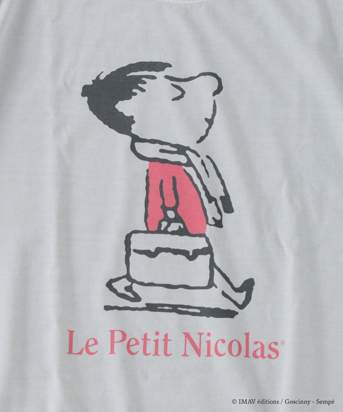 EDIFICE(エディフィス)の「Le Petit Nicolas (プチ・ニコラ) 別注 FADE Tシャツ(Tシャツ/カットソー・メンズ・ブラック/チャコールグレー/グレー/ホワイト/ホワイト系その他/パープル・MEDIUM/LARGE)」の16枚目の写真