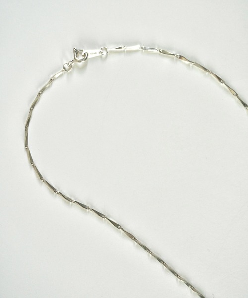 stan（スタン）の「"Elin" skin chain necklace（ネックレス・レディース・シルバー・FREE）」の4枚目の写真