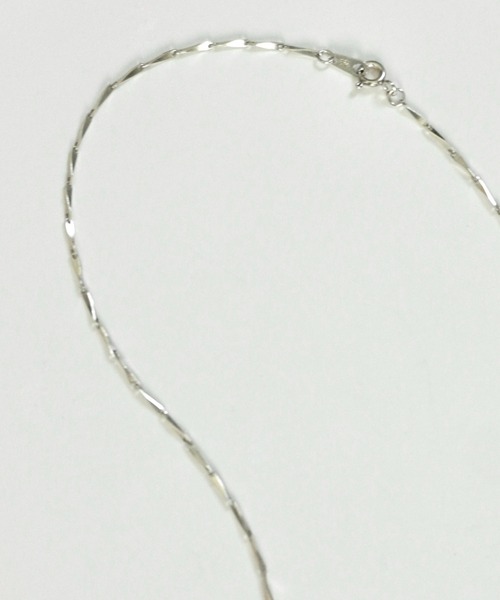 stan（スタン）の「"Elin" skin chain necklace（ネックレス・レディース・シルバー・FREE）」の6枚目の写真