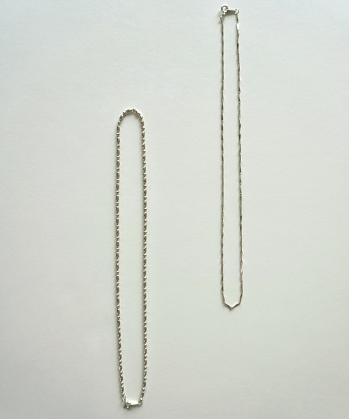 stan（スタン）の「"Elin" skin chain necklace（ネックレス・レディース・シルバー・FREE）」の7枚目の写真