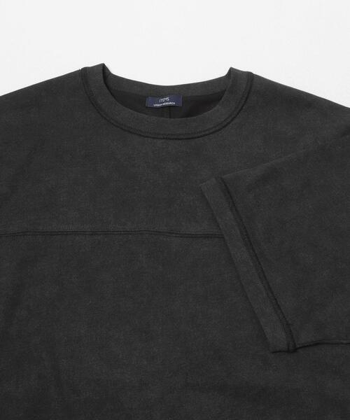 ITEMS URBANRESEARCH(アイテムズ アーバンリサーチ)の「ライトウェイト ムラ染めTシャツ(Tシャツ/カットソー・メンズ・グレー/カーキ/ブラック・LARGE/MEDIUM)」の9枚目の写真