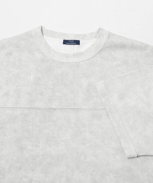 ITEMS URBANRESEARCH(アイテムズ アーバンリサーチ)の「ライトウェイト ムラ染めTシャツ(Tシャツ/カットソー・メンズ・グレー/カーキ/ブラック・LARGE/MEDIUM)」の15枚目の写真