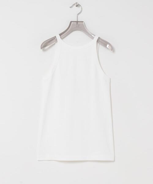 URBAN RESEARCH(アーバンリサーチ)の「onit AMERICAN SLEEVE CAMISOLE(キャミソール・レディース・ホワイト/チャコールグレー/ブルー・2)」の4枚目の写真