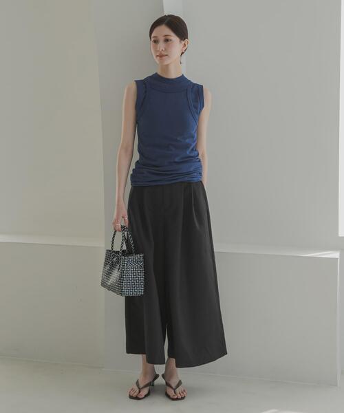 URBAN RESEARCH(アーバンリサーチ)の「onit AMERICAN SLEEVE CAMISOLE(キャミソール・レディース・ホワイト/チャコールグレー/ブルー・2)」の11枚目の写真