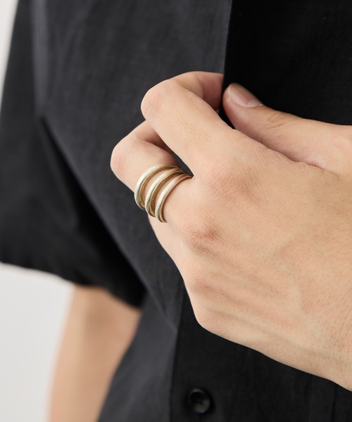 GARNI(ガルニ)の「【GARNI/ガルニ】Sei-ma Fit Ring-No.3(リング・メンズ・シルバー・17号/19号)」の2枚目の写真