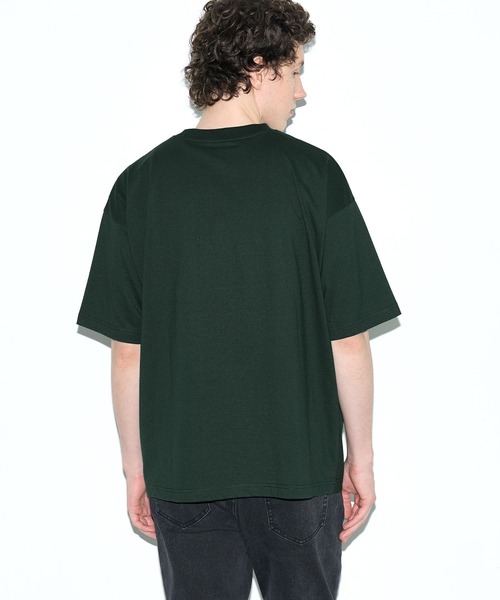 coca(coca)(コカ)の「プリント半袖Tシャツ(Tシャツ/カットソー・メンズ・ダークグリーン/ホワイト・L/M/XL)」の10枚目の写真
