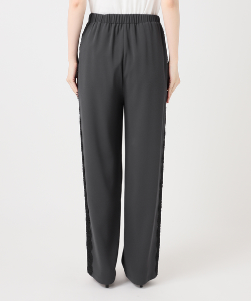 Spick & Span(スピックアンドスパン)の「ジョーゼットレースイージーパンツ(その他パンツ・レディース・チャコールグレー/ライトグレー・38/36)」の19枚目の写真