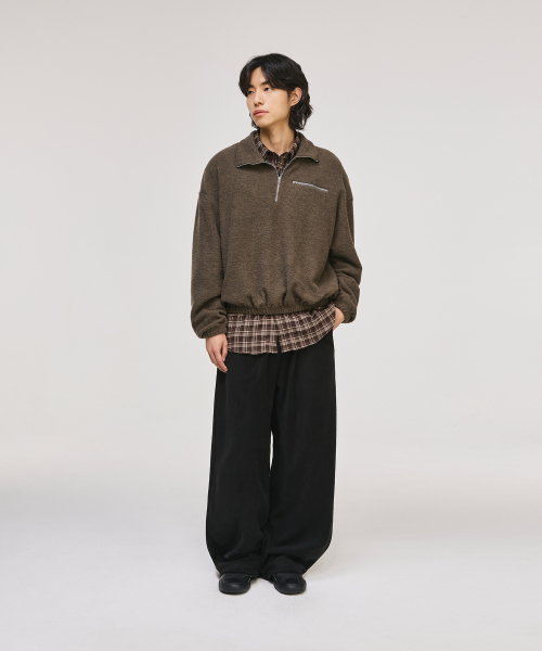 SIGNATURE（シグネチャ）の「ワイドポラポリストレーニングパンツ[ブラック]（スウェットパンツ・レディース・その他・L/M）」の5枚目の写真