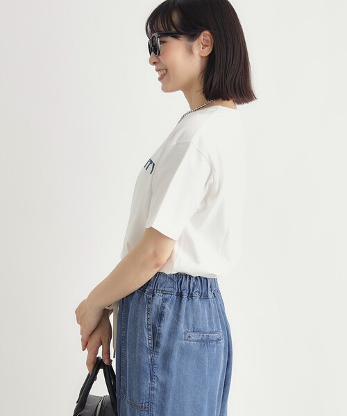 HONEYSUCKLE ROSE(ハニーサックルローズ)の「プリントTシャツ(Tシャツ/カットソー・レディース・ダークグリーン/チャコールグレー/ホワイト・03/05/04)」の20枚目の写真