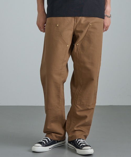 Carhartt WIP(カーハートダブリューアイピー)の「【Carhartt WIP】DOUBLE KNEE PANT I031501(チノパンツ・メンズ・ブラウン・30/32/34)」の2枚目の写真