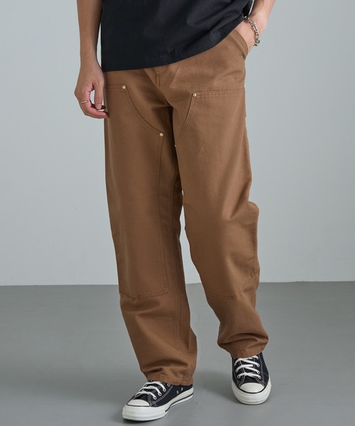 Carhartt WIP(カーハートダブリューアイピー)の「【Carhartt WIP】DOUBLE KNEE PANT I031501(チノパンツ・メンズ・ブラウン・30/32/34)」の4枚目の写真