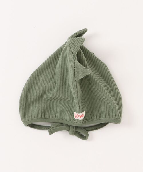 BREEZE(ブリーズ)の「Bpop どうぶつ耳付きボンネット(その他ベビー用品・キッズ・カーキ/ピンク/オフホワイト・46/48)」の5枚目の写真