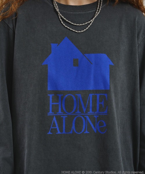 ROSE BUD(ローズバッド)の「CREOLME/HOME ALONE L/S TEE(Tシャツ/カットソー・レディース・ブラック/バーガンディー・ONE SIZE)」の20枚目の写真