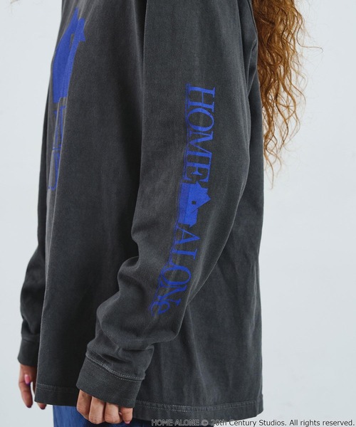 ROSE BUD(ローズバッド)の「CREOLME/HOME ALONE L/S TEE(Tシャツ/カットソー・レディース・ブラック/バーガンディー・ONE SIZE)」の21枚目の写真