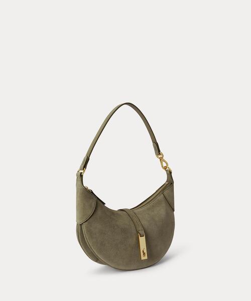 POLO RALPH LAUREN(ポロ ラルフ ローレン)の「Polo ID スエード ミニ ショルダー バッグ(ショルダーバッグ・レディース・グリーン・ONE)」の12枚目の写真