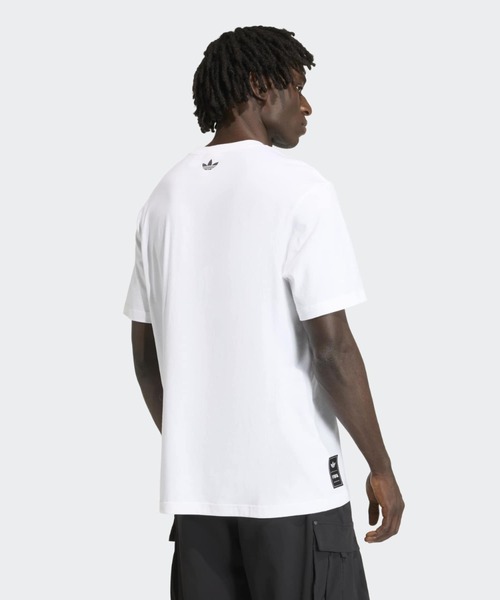 adidas(アディダス)の「アーカイブ アフリカ 94 グラフィック 半袖Tシャツ / アディダスオリジナルス adidas Originals(Tシャツ/カットソー・メンズ・ホワイト・SMALL/MEDIUM/LARGE/X-LARGE/XX-LARGE/X-SMALL/3XL)」の2枚目の写真