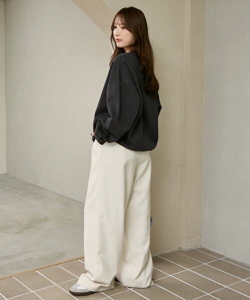 MARY QUANT(マリークワント)の「MARY QUANT × PUBLUX/マリークワント レース 異素材 デイジー アート 裏起毛 スウェット 限定展開(スウェット・レディース・グレー/ネイビー/チャコールグレー・フリ-)」の17枚目の写真