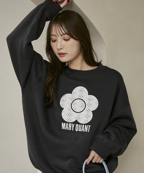 MARY QUANT(マリークワント)の「MARY QUANT × PUBLUX/マリークワント レース 異素材 デイジー アート 裏起毛 スウェット 限定展開(スウェット・レディース・グレー/ネイビー/チャコールグレー・フリ-)」の20枚目の写真
