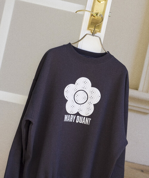 MARY QUANT(マリークワント)の「MARY QUANT × PUBLUX/マリークワント レース 異素材 デイジー アート 裏起毛 スウェット 限定展開(スウェット・レディース・グレー/ネイビー/チャコールグレー・フリ-)」の21枚目の写真