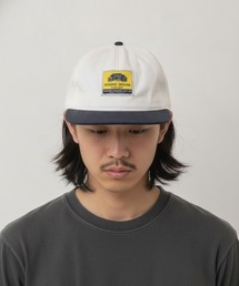 ROUND HOUSE（ラウンドハウス）の「【ROUND HOUSE/ラウンドハウス】 別注 ツートーンキャップ ワッペン付き コットン ワークキャップ メンズ レディース（キャップ）」