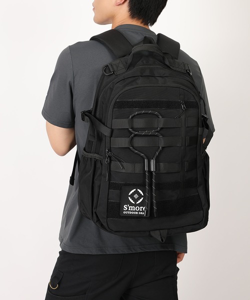 S'more(スモア)の「Urban Loop Backpack(バックパック/リュック・メンズ・Beige/Black・FREE)」の2枚目の写真