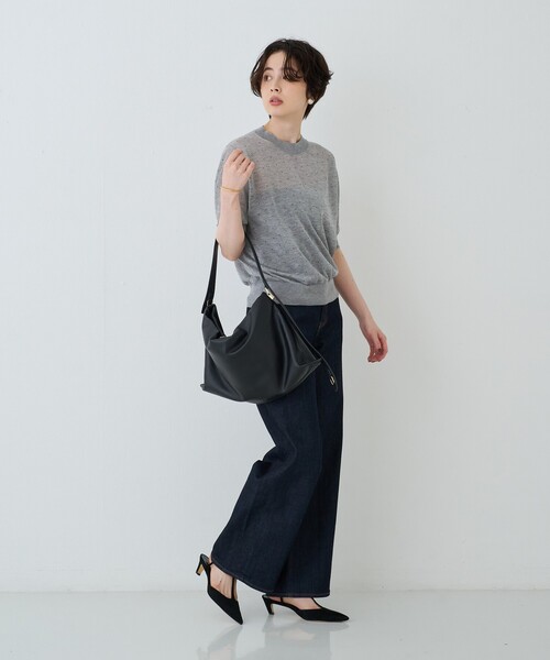 PUNTI.(プンティ)の「【PUNTI. / プンティ】3WAYレザークラッチバッグ/ショルダー付き/GRFT-TOTE(クラッチバッグ・レディース・ダークブラウン/ブラック・フリー)」の20枚目の写真