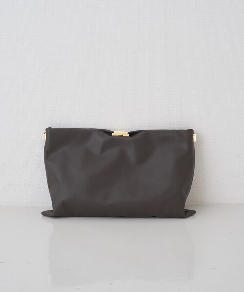 PUNTI.(プンティ)の「【PUNTI. / プンティ】3WAYレザークラッチバッグ/ショルダー付き/GRFT-TOTE(クラッチバッグ・レディース・ダークブラウン/ブラック・フリー)」の14枚目の写真