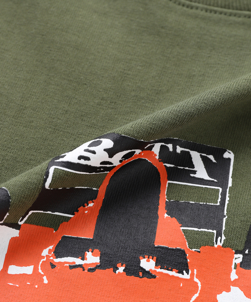 BOTT(ボット)の「BoTT / ボット THE FORMULA TEE(Tシャツ/カットソー・メンズ・カーキ/ホワイト・SMALL/MEDIUM/LARGE)」の4枚目の写真