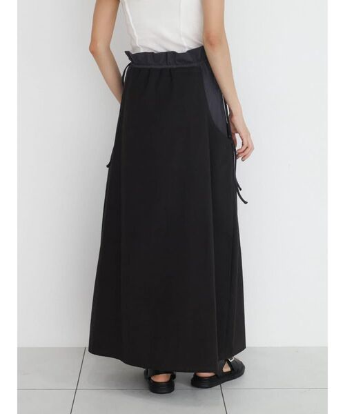 FIKA.(フィーカ)の「Gather waist docking skirt(スカート・レディース・チャコール/ブラウン・FREE)」の20枚目の写真