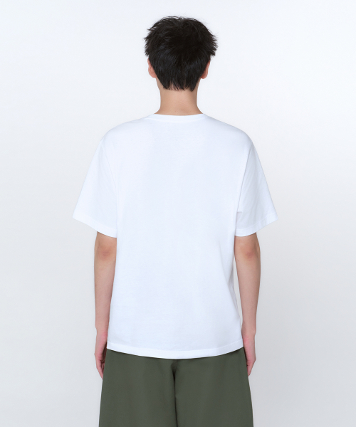 MUSINSA STANDARD（ムシンサスタンダード）の「[キスヘリングコレクション] アメリカンフラッグTシャツ [ホワイト]（Tシャツ/カットソー・メンズ・その他・2XL/X-LARGE/MEDIUM/LARGE）」の4枚目の写真