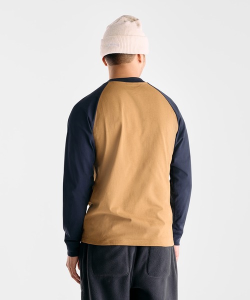 NEW BALANCE(ニューバランス)の「大谷翔平シグネチャーラグランロングスリーブTシャツ(Tシャツ/カットソー・メンズ・アイボリー/カーキブラウン・MEDIUM/X-LARGE/LARGE/XXX-LARGE/XX-LARGE/SMALL)」の8枚目の写真