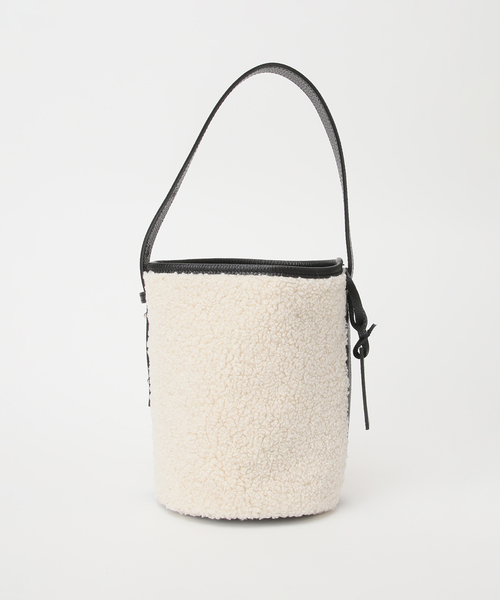 marco masi(マルコマージ)の「《/WEB限定》MARCOMASI/マルコマージ ECO FUR basket(トートバッグ・レディース・アイボリー・FREE)」の12枚目の写真