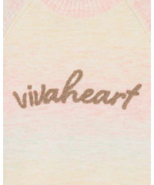 VIVA HEART(ビバハート)の「【VIVA HEART/GOLF】 カスリグラデーションニット(ニット/セーター・レディース・ブルー/オレンジ/ピンク・42/38/40)」の10枚目の写真