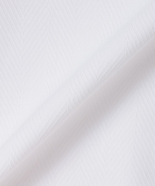 TOKYO SHIRTS(トウキョウシャツ)の「【透け防止】 形態安定ノンアイロン ワイド 長袖ビジネスワイシャツ(ビジネスシャツ・レディース・ホワイト・XL/XS/S/M/L/LL)」の5枚目の写真