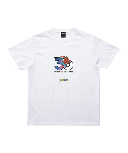 ZOZOSPOT(ゾゾスポット)の「Pokemon 30th Anniversary 1025 T-shirt 「デオキシス(ディフェンスフォルム)」(Tシャツ/カットソー・レディース・ホワイト・SMALL/MEDIUM/LARGE/X-LARGE/XX-LARGE/XXX-LARGE/100cm/110cm/120cm/130cm/140cm/150cm/160cm)」の1枚目の写真
