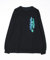 L/S PRINT TEE (FAT CAP) HN0262-CT0005